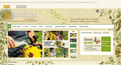 Desktop Screenshot of lafertilidaddelatierra.com